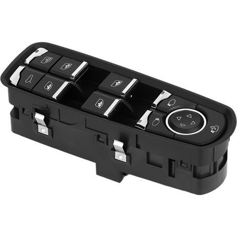 Hauptschalter für elektrische Fensterheber, Ersatzteil passend für Porsche Cayenne 7PP959858R-Crezuo