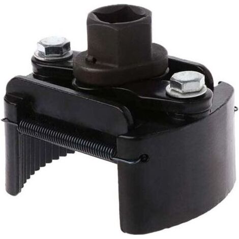 Pair Clé filtre à huile carrée réglable 1/2 inch Ajustable 60-80mm Acier noir durable Montage rapide pour filtres tenaces (1/5)