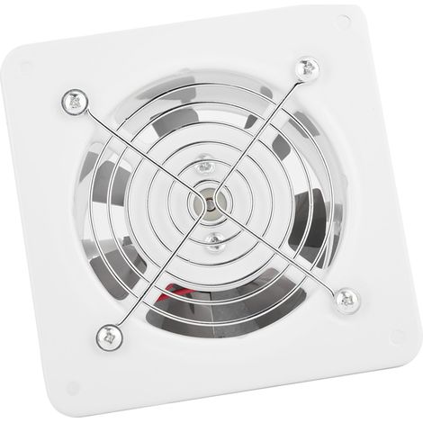 Ventilateur mural 25W 220V silencieux pour salle de bain cuisine garage, extraction d'air faible bruit, ventilation murale domestique (1/5)