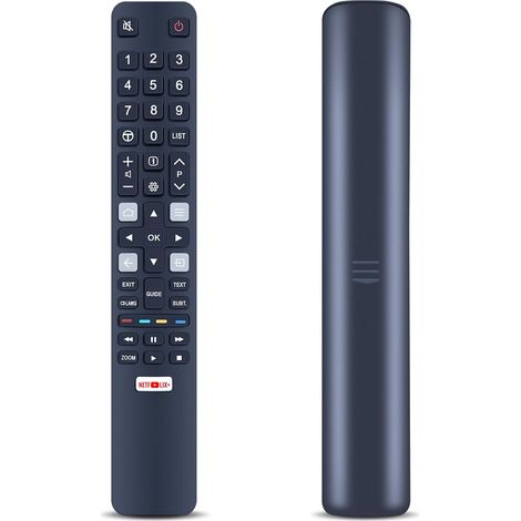 Télécommande de Rechange RC802N YU14 pour TCL Smart 4K TV RC802N YAI2 YAI3 YUI2 YUI2 YU14 YUI1 YU11 65C2US 75C2US 43P20US U43P6006, Compatible avec la télécommande Universelle TCL (1/5)