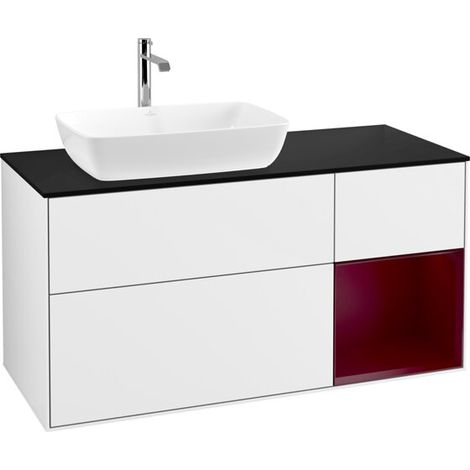 Villeroy & Boch F812HBGF Meuble sous-lavabo Finion F81 (1/2)