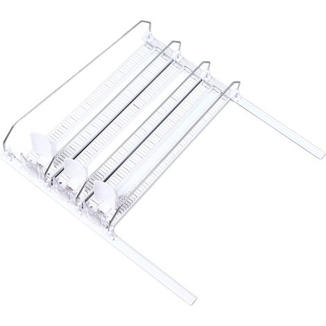 Distributeur de boissons pour réfrigérateur 38cm, réglable, canette de Soda à poussée automatique pour bière Pop, 3 pièces