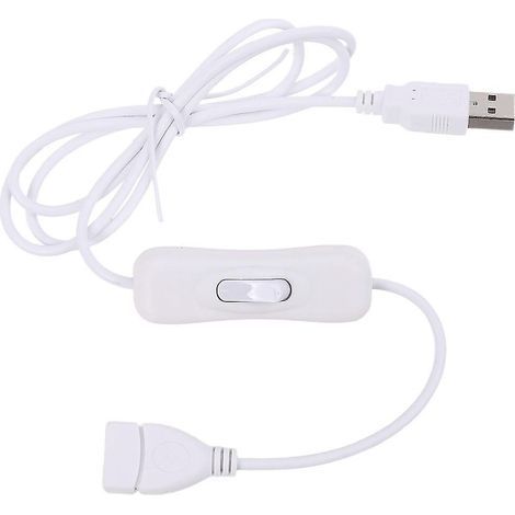 Sicheres und benutzerfreundliches USB 2.0-Verlängerungskabel aus Kunststoff mit Schalter (1/4)
