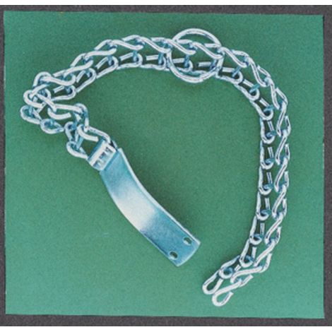PL COLLARE P/CANI ACCIAIO ZINCATO 55 CM