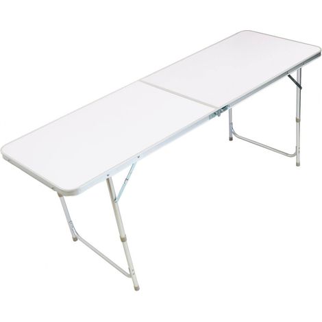 Oypla 6ft Folding Outdoor Camping Picnic Market Kitchen Work Top Table (1/5)