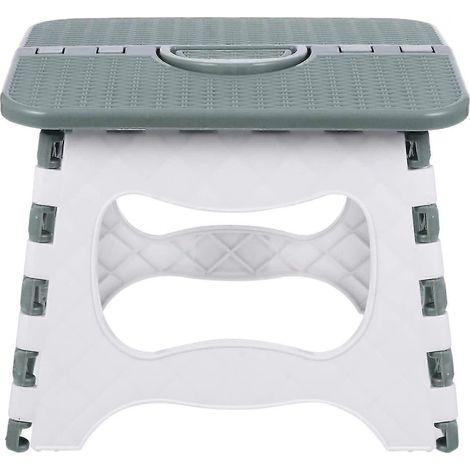 Tabouret pliant compact en plastique résistant à 300 kg et antidérapant (1/5)