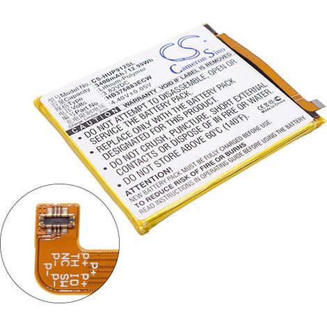 NX - Batterie téléphone, smartphone, GSM pour Huawei 3.82V 3400mAh - HB376883ECW (1/4)