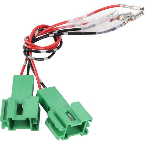 [Türlautsprecher-Kabelbaum] + [ABS-Adapterstecker] + [2 Stück] + [Plug-and-Play, 12 V] (1/5)
