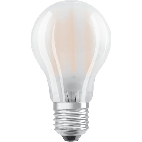 Lampadina goccia Osram LED 8W 2700K attacco E27 smerigliata PRCA75827SG9 (1/2)