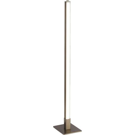 [GEBRAUCHT] B-Ware Searchlight Tischleuchte Lampe LED Tribeca Silber Weiß Stahl Kunststoff 50cm CCT (1/2)