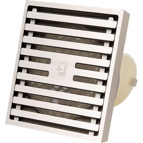 Siphon de Sol Exterieur Drainage du Sol Siphon de Sol Douche l'odeur du Siphon - 10x10cm (1/5)