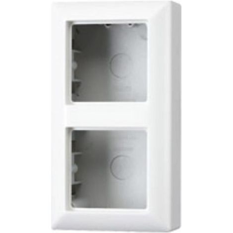 Jung x2 Cadre Boîtier montage apparent (en saillie) blanc-alpin AS582AWW 1 pc(s) (1/2)