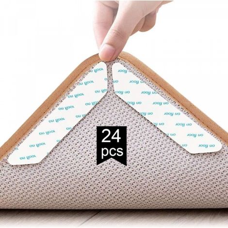 Pinces à tapis, 24 pinces à tapis antidérapantes, coin de pinces à tapis anti-frisonnement, tapis an (1/5)