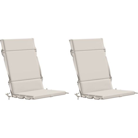 2-teiliges Hochlehner Kissenset GEMERT 2 pcs 100 % Polyester vidaXL