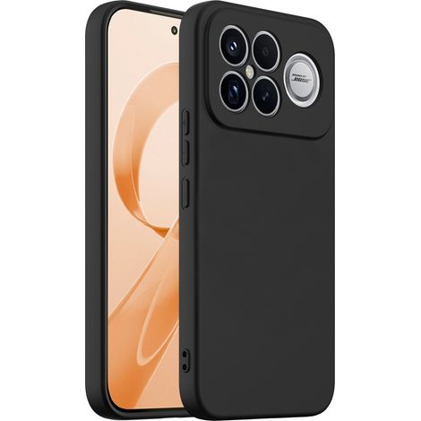 Funda para Xiaomi Poco F8 Ultra, de silicona ligera, compatible con MagSafe, color negro. (1/5)