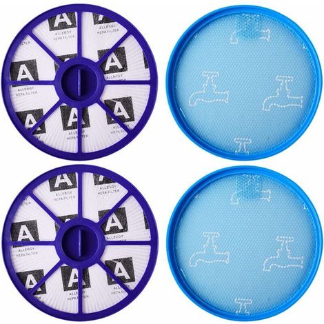 Kit 2 Remplacement Filtre Lavable pour Aspirateur Dyson DC29 DC19 DC19T2 DC20 DC21