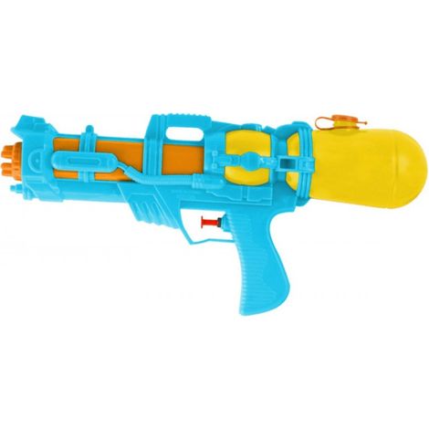 Marbueno pistola de agua plastico color azul 26x12,5cm jardin piscina y playa