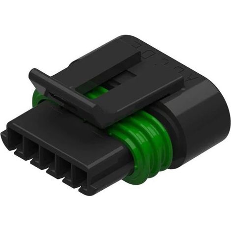 Connettore Metri-Pack 150.2 porta femmina 5 Vie Nero