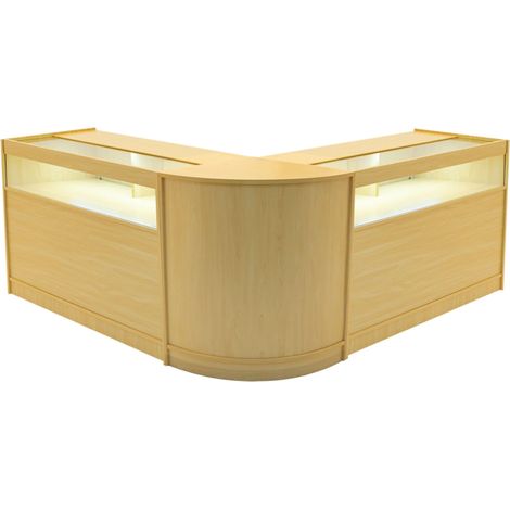 Iris LED Shop Counter Set CM60 & 2 x B1200 - Maple