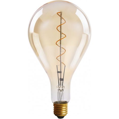FABRILAMP Lampadina a filamento Standar18x9,5d 4w 320lm E27 Ambra 3000k
