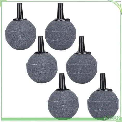 Pierre à air - FAFEICY - Boule 2,5 cm (x6) - Grandes sorties - Bulles fines - Frittée haute température (1/5)