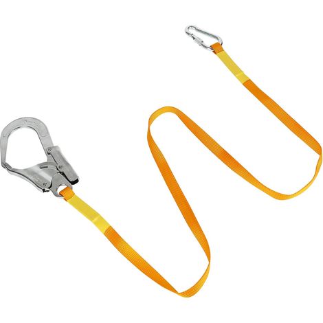 Ceinture de sécurité anti-chute, 1,8 m de protection contre les chutes - Avec 2200 kg - Corde à outils - Protection contre les chutes - Pour l'escalade en plein air, l'alpinisme (1/5)