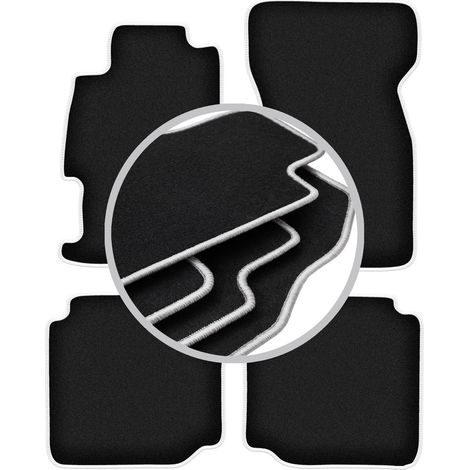 Tapis de sol Carlux argentés pour : Rover 600/ 618 / 620 / 623 berline (1993-1999) (1/5)