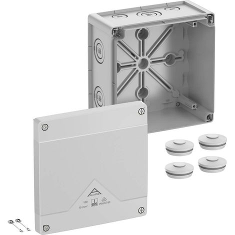 Spelsberg 41040001 Boîte de dérivation (L x l x H) 152 x 152 x 85 mm gris IP66, IP67, IP69 1 pc(s)