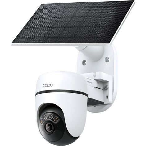 Tapo C630 KIT - Kit de cámara de seguridad solar de 5 MP, con sistema de detección de personas/mascotas/vehículos, visión nocturna de color, IP65, resistente a la intemperie, seguimiento de 360° AI (1/3)