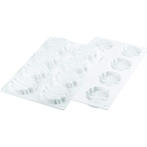 Silikomart kit 9 pezzi tarte ring honorè 80 mm qualità professionale