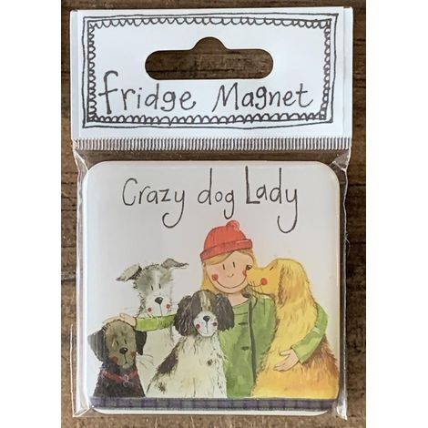 Magnet FM220 Crazy Dog Lady Psiara