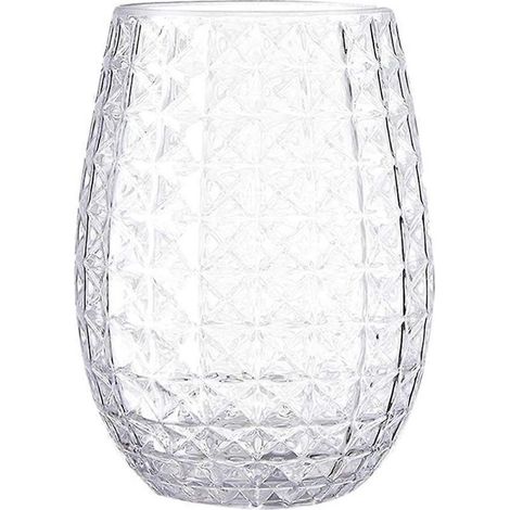 Verres à whisky, eau ou vin uniques en forme d'ananas, parfaits pour les fêtes, les bars à domicile et autres occasions spéciales. (1/5)