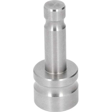 Adaptateur de montage sur poteau à prisme, filetage femelle en acier inoxydable, Station totale 5/8 pouces-11 (1/4)