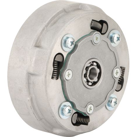 Automatic heavy-duty clutch assembly compatible with 50cc, 70cc, 90cc, 110cc, and 125cc off-road vehicles. (1/4)