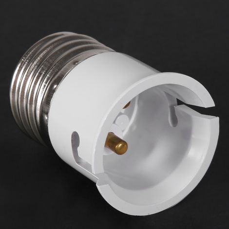 Adaptateur de douille E27 vers B22 pour ampoule domestique. (1/5)