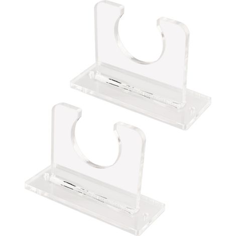 Support de batte de Baseball pour affichage Vertical, 2 pièces, support mural en acrylique robuste (1/5)