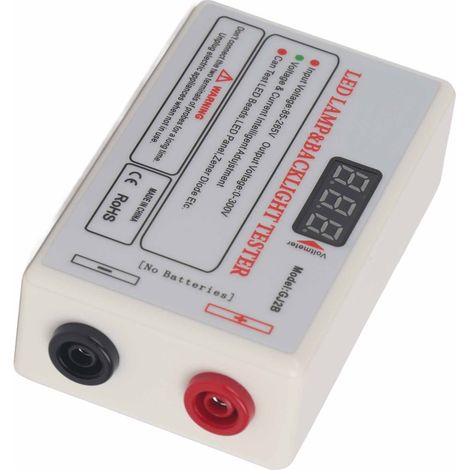 Testeur LED, outil de test de stabilisation, diode, rétroéclairage LCD, réglage automatique du courant (85-265 V) (prise UE) (1/5)