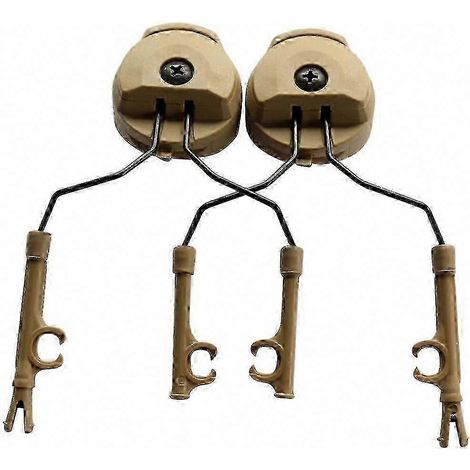Kit adaptateur de rail ARC 3M Peltor pour tous les casques balistiques - Édition 1028 (1/2)