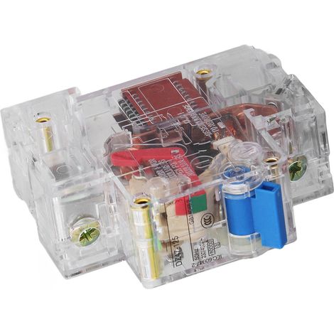 Disjoncteur transparent 1P à déclenchement sensible, en ABS, 230 V/400 V, 80 A (1/5)