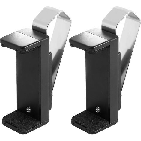 Support de fixation pour télécommande de porte de garage avec clé de voiture (2 pièces), fixation par clip pour pare-soleil de voiture, clip de montage pour voiture - JBMEDIA (1/4)