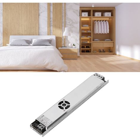 Alimentation intelligente simple de 400 W avec contrôle par capteur pour caissons lumineux LED, armoires et alimentation intelligente pour toute la maison (24 V 400 W) (1/5)