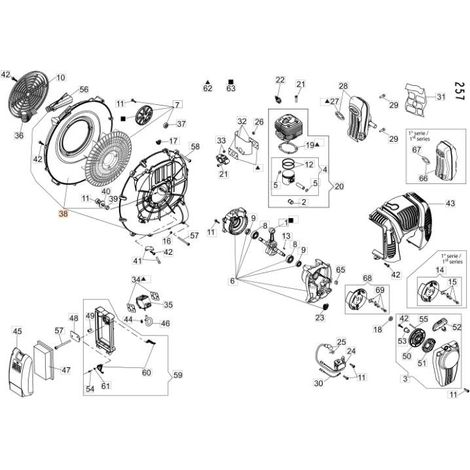 ORIGINAL EMAK CFI0G32111 LÜFTERABDECKUNGSPAAR