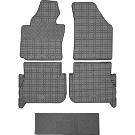 Tappetini RIGUM 902648 + Copertura 900101 - Volkswagen Touran I Minivan 5 posti dal 2003 al 2010, zona piedi AV2 anteriore - INSTALLABILI (1/5)