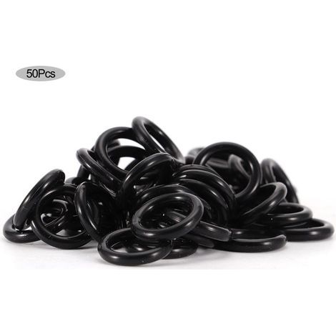 Joint Torique PVC - Diamètre Extérieur 18 mm - Épaisseur 2,35 mm - Pour Raccords Tuyaux D'irrigation - 50 Pièces (1/5)