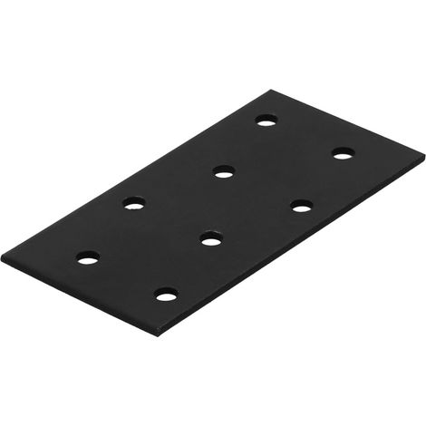 Soporte de montaje en forma de T de acero cincado negro, Magnodur 40x80, SUKI SUKI