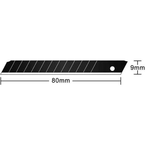 Cuchillas Hansa replacement blades 30 grados 9 mm 10 unidades