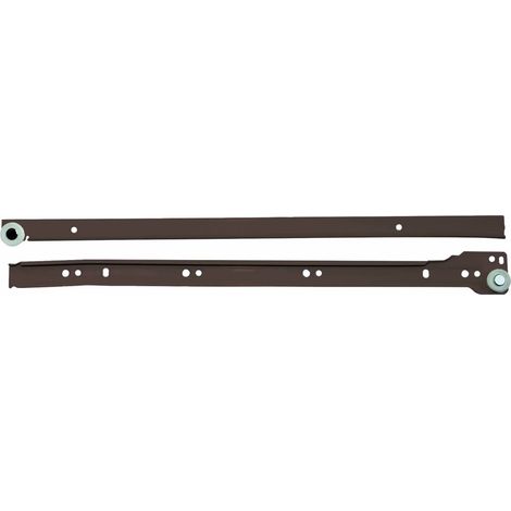 GUIDE SCORREVOLI PER CASSETTI MM 500 MARRONE