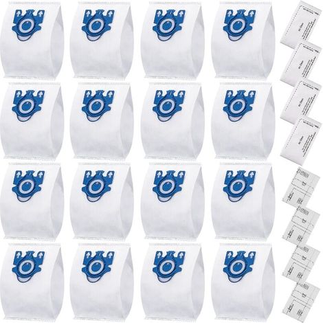 FOREHILL 24er-Pack Staubsaugerbeutel für Miele GN 3D Classic C1 Complete C2 C3, S227, S400i, S600, S800 Airclean 3D Effizienz-Ersatz für Miele GN Staubsaugerbeutel (1/5)