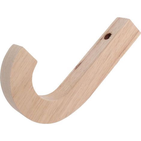 Crochet et support suspendus en bois pour plantes d'intérieur et d'extérieur (1/5)