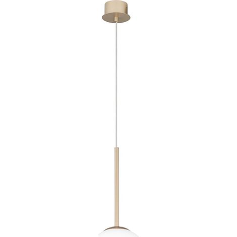 Suspension moderne en verre soufflé Jewel - Or (1/2)
